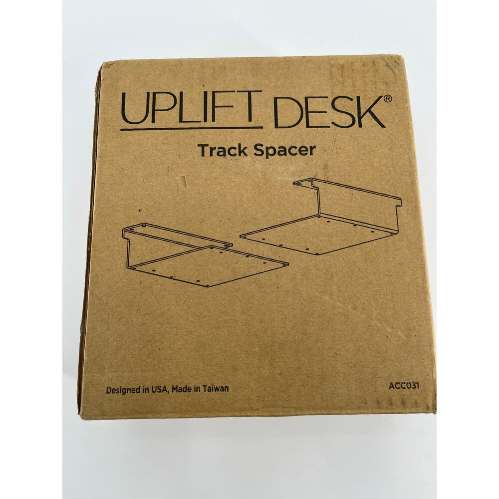 Uplift Desk Track Spacer ACC031 Black Discontinued